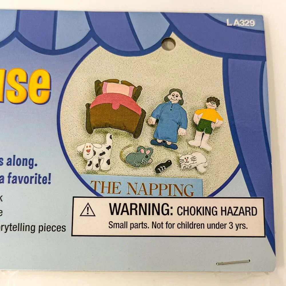 Lakeshore The Napping House Storytelling Kit NEW Audrey Wood Felt Pieces